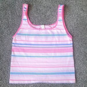 NWT! Girl's Soft Crop Tank Sz XXL